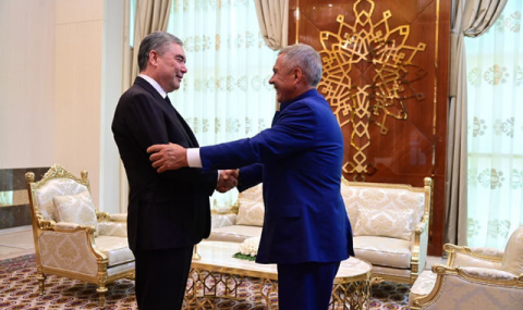 Гурбангулы Бердымухамедов провёл встречу с Раисом Татарстана