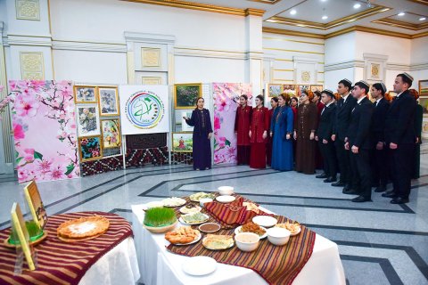 В Лебапском велаяте прошли мероприятия в честь Национального праздника Новруз