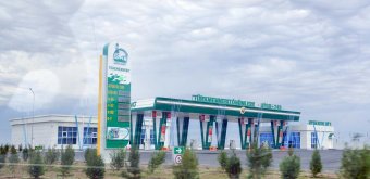 На участке Мары–Туркменабат открыты современные автозаправочные станции