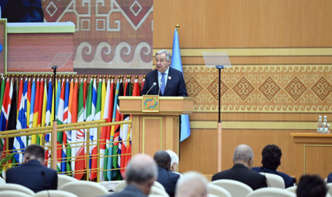 Генсек ООН на конференции в Авазе: география не должна быть барьером для развития