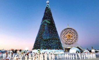 В Ашхабаде засияет главная ёлка страны