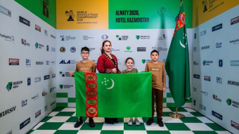 Туркменский школьник стал призёром чемпионата мира по шахматам