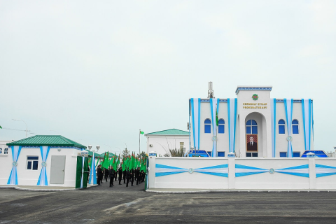 В Балканском велаяте Туркменистана введено в строй здание прокуратуры