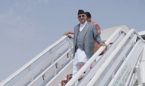 Премьер-министр Непала прибыл в Туркменистан для участия в конференции LLDC‑3