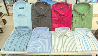 Элегантные рубашки Марыйской швейной фабрики «Ýeňiş»