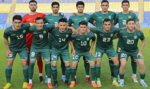 Сборная Туркменистана готовится к матчу против Шри-Ланки