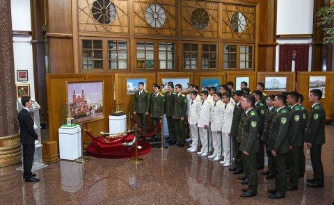 В Госмузее Туркменистана организовали тематическую выставку 