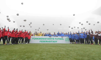 Ашхабад стал площадкой детского футбольного фестиваля Grassroots