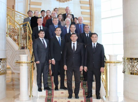 В Ашхабаде прошло третье заседание Координационного комитета проекта ЕС