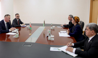 В МИД Туркменистана прошла встреча с Послом Республики Беларусь