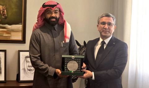 Посол Туркменистана встретился с руководством конной федерации КСА