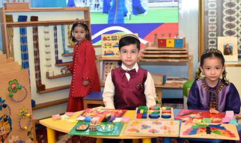 В Туркменистане впервые показали узбекские детские игрушки