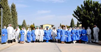 В Туркменистане проходит симуляционный тренинг по бруцеллёзу  