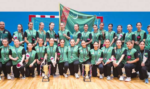Туркменские гандболистки взяли два серебра на турнире IHF Trophy в Пакистане