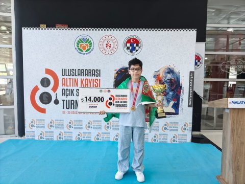 Юный шахматист из Туркменистана одержал победу на международном турнире в Турции