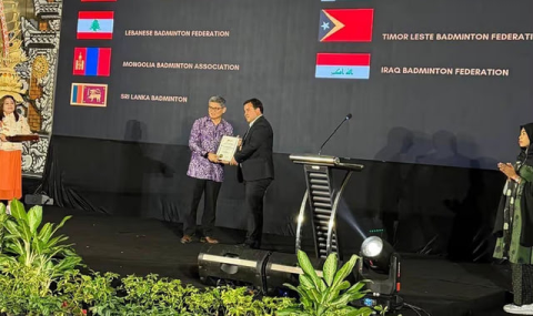 Туркменская федерация бадминтона вошла в число лауреатов в Азии