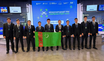Туркменские студенты успешно выступили в финале конкурса цифровых инженеров