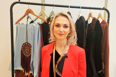 Анна Коростова впервые представила коллекцию на Turkmentextile Expo
