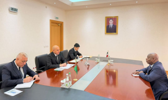 Состоялась встреча замминистра МИД Туркменистана с послом Экваториальной Гвинеи