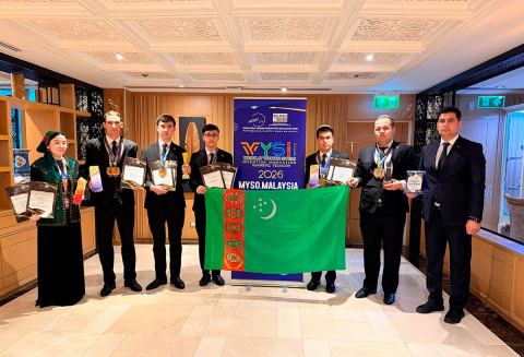 Ученые из Туркменистана получили награды на конкурсе WYSII 2026