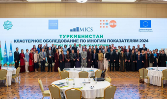 В Туркменистане представлены результаты седьмого раунда MICS