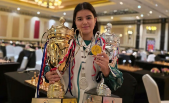 Туркменская шахматистка стала чемпионкой Азии по рапиду