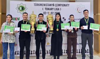 В Ашхабаде завершился чемпионат страны по шахматам