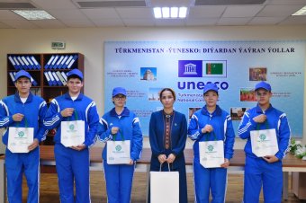 В ИМО МИД Туркменистана состоялась молодежная экологическая акция