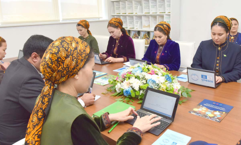 В Туркменистане запущена кафедра ЮНЕСКО по цифровой науке