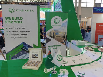 Туркменская компания «Ojar Aziýa» представила проекты на KazanForum
