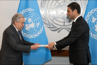 Новый постпред Туркменистана вручил верительные грамоты генсеку ООН