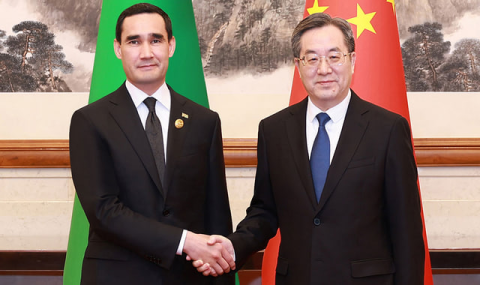Сердар Бердымухамедов встретился с первым вице-премьером Госсовета Китая