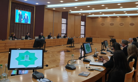 В Ашхабаде прошли переговоры с делегацией Европейского парламента