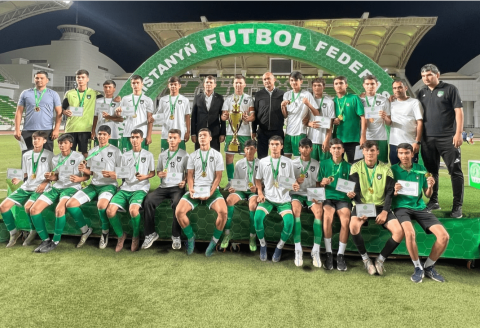 «ГOЙЧЙСМ» победил в первенстве Туркменистана по футболу среди юношей 