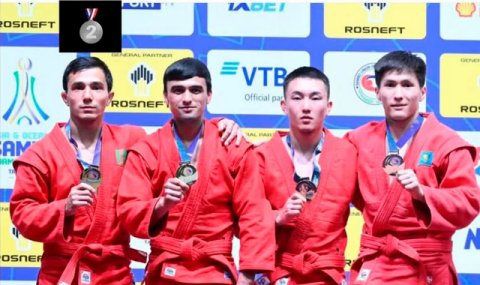Туркменские самбисты завоевали шесть медалей в первый день чемпионата Азии и Океании