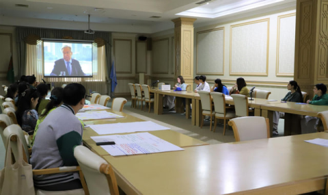 Молодёжь в Ашхабаде обсудила климатическое послание Генсека ООН