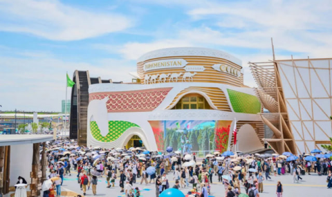 Павильон Туркменистана в Осаке побил рубеж в два миллиона посетителей