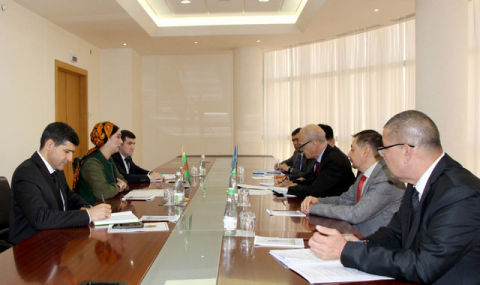 Замминистра иностранных дел Туркменистана встретилась с представителем УНП ООН