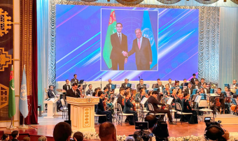 В Ашхабаде прошёл концерт в честь 80-летия ООН