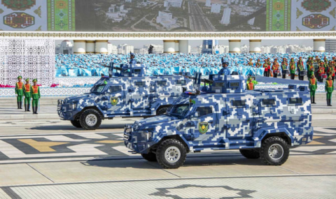 Туркменистан показал силу вооружённых сил в честь Дня независимости