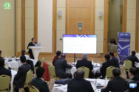 В Ашхабаде стартовал курс по управлению футболом