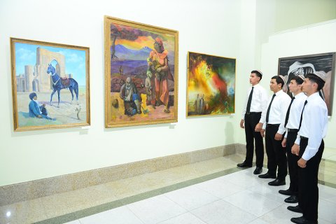 В Ашхабаде открылась выставка, посвящённая Дню памяти