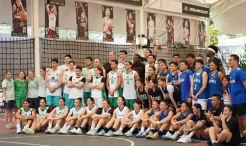 Туркменские баскетболисты провели матч с Филиппинами