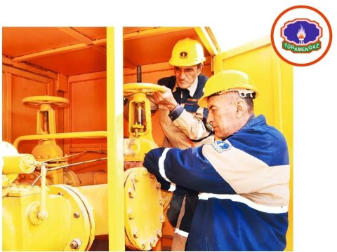 Газовщики «Sakarçägeetrapgaz» обеспечивают бесперебойное газоснабжение потребителей